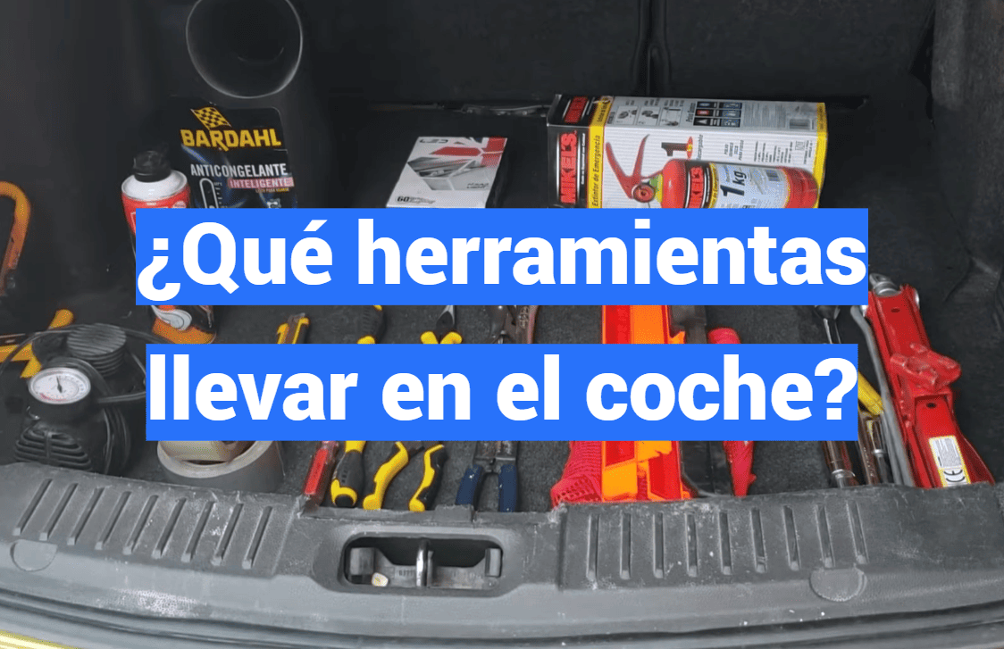 ¿Qué herramientas llevar en el coche?